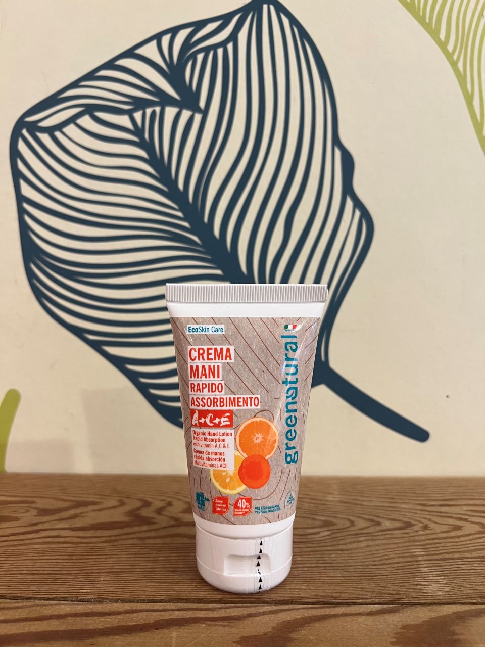 Crema mani rapido assorbimento ACE - Greenatural