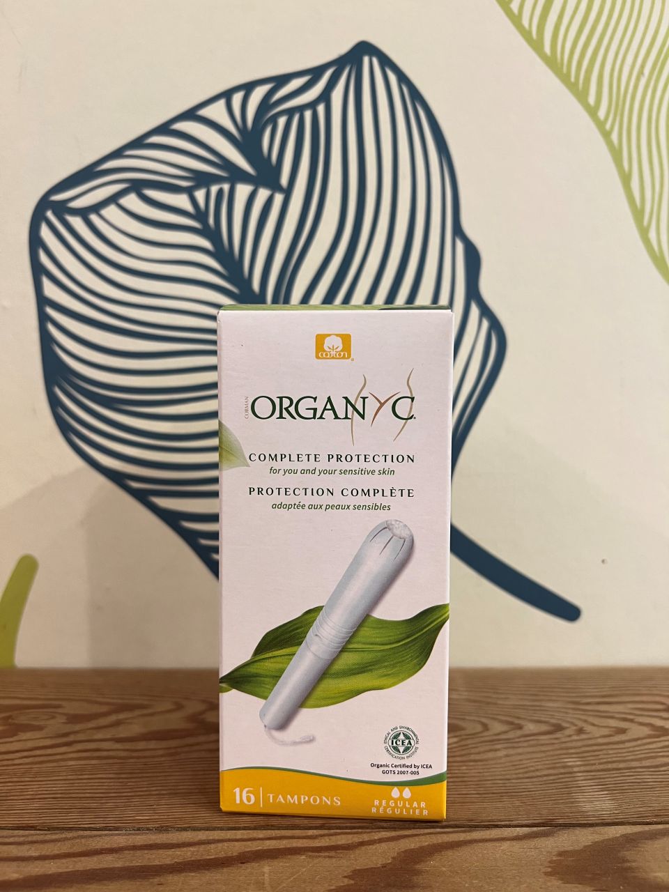 Assorbenti interni per pelli sensibili regular - Organyc